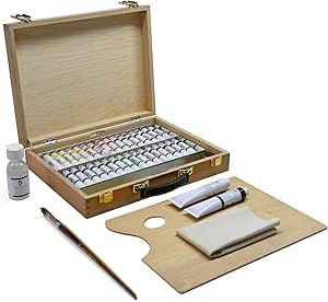 Lienzos Levante Caja Pintura 4-LS, de Madera de Haya, Surtido ...