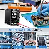 RUZIZAO 30V 10A Variable DC Power Supply Encoder USB Lab Bench Power Supply view 8