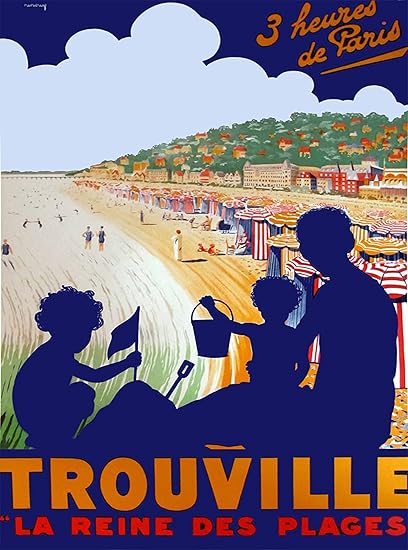 Amazoncom A Slice In Time Trouville La Reine Des Plages