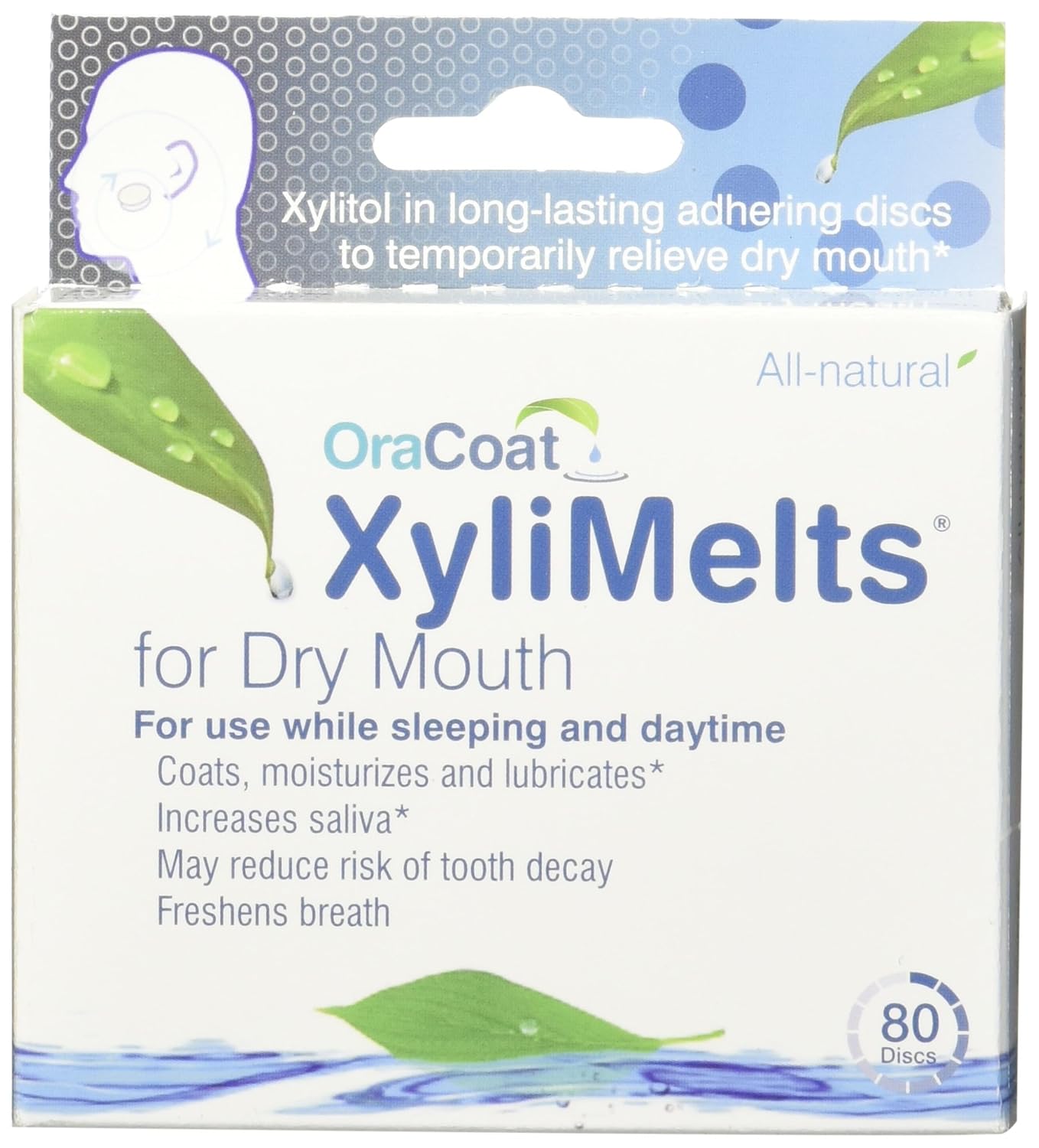 Oracoat Xylimelts Mild Mint Flavor, 80-Count Box