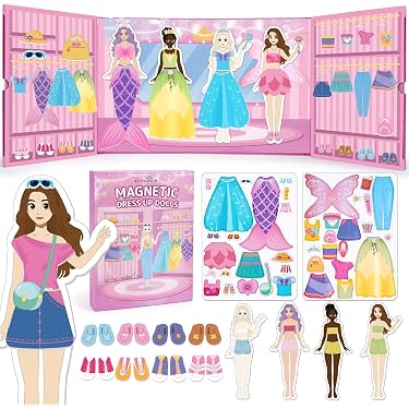 Amazon.com New Releases: The best-selling new & future releases in Magnetic  Dress-up Dolls
