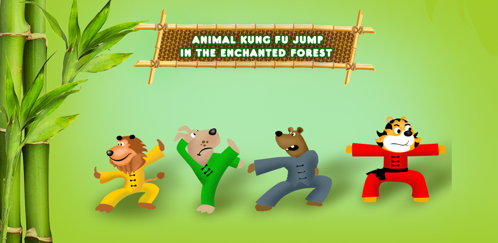 Animals Kung Fu Jump in the Enchanted Forest - Gold Edition