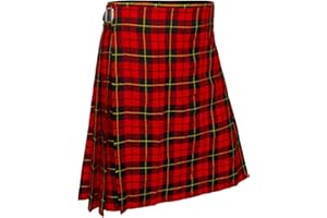 Allsafe Traders Authentic Scottish Men's Tartan Kilts - Highland Light Weight Value Kilt | Embrace Your Heritage with Comfort