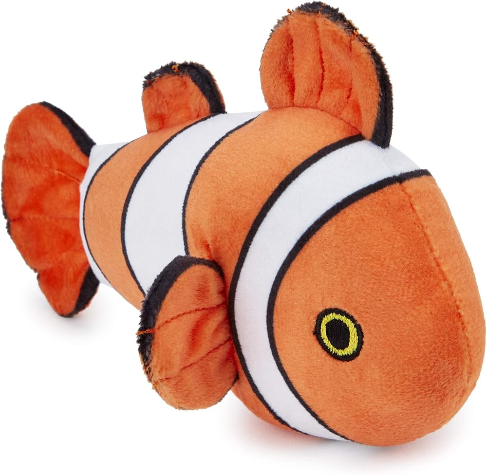 Zappi Co Clown Fish Plush Toy 12-15cm Soft Cuddly Snuggly Kids Gift