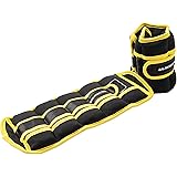 BalanceFrom GoFit Fully Adjustable Ankle Wrist Arm Leg Weights, Adjustable Weights, Adjustable Strap