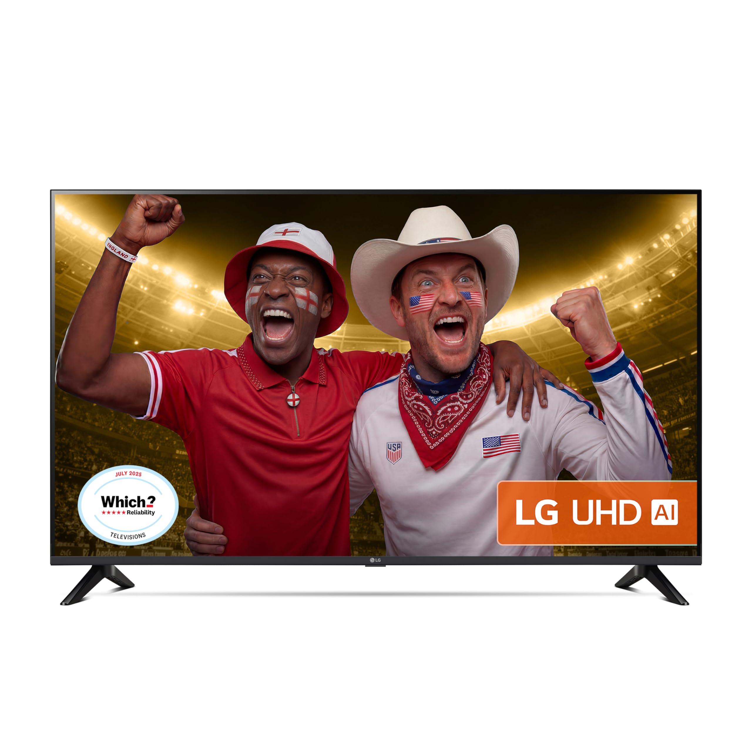 LG 55UA73006LA 55-Inch 4K Ultra HD HDR Smart TV (webOS 25 Platform with AI Concierge, Alpha 7 Processor 4K Gen8, Game Optimiser & ALLM, 60Hz) [Model 2025]
