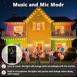 CETELUMA 300FT Permanent Outdoor RGB Lights, IP67