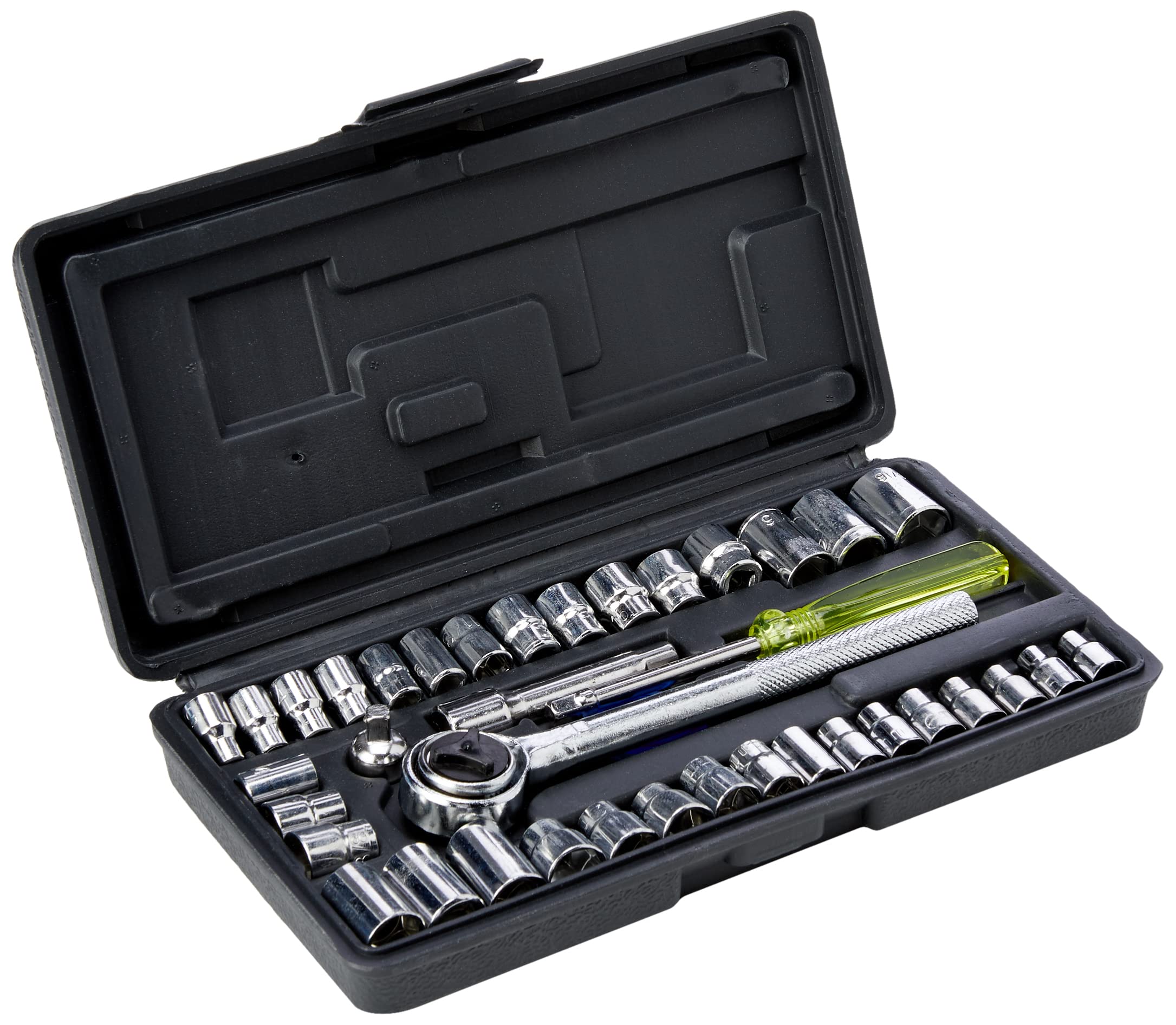 Blue Spot 01535 40 Piece 1/4 and 3/8 DIY socket set