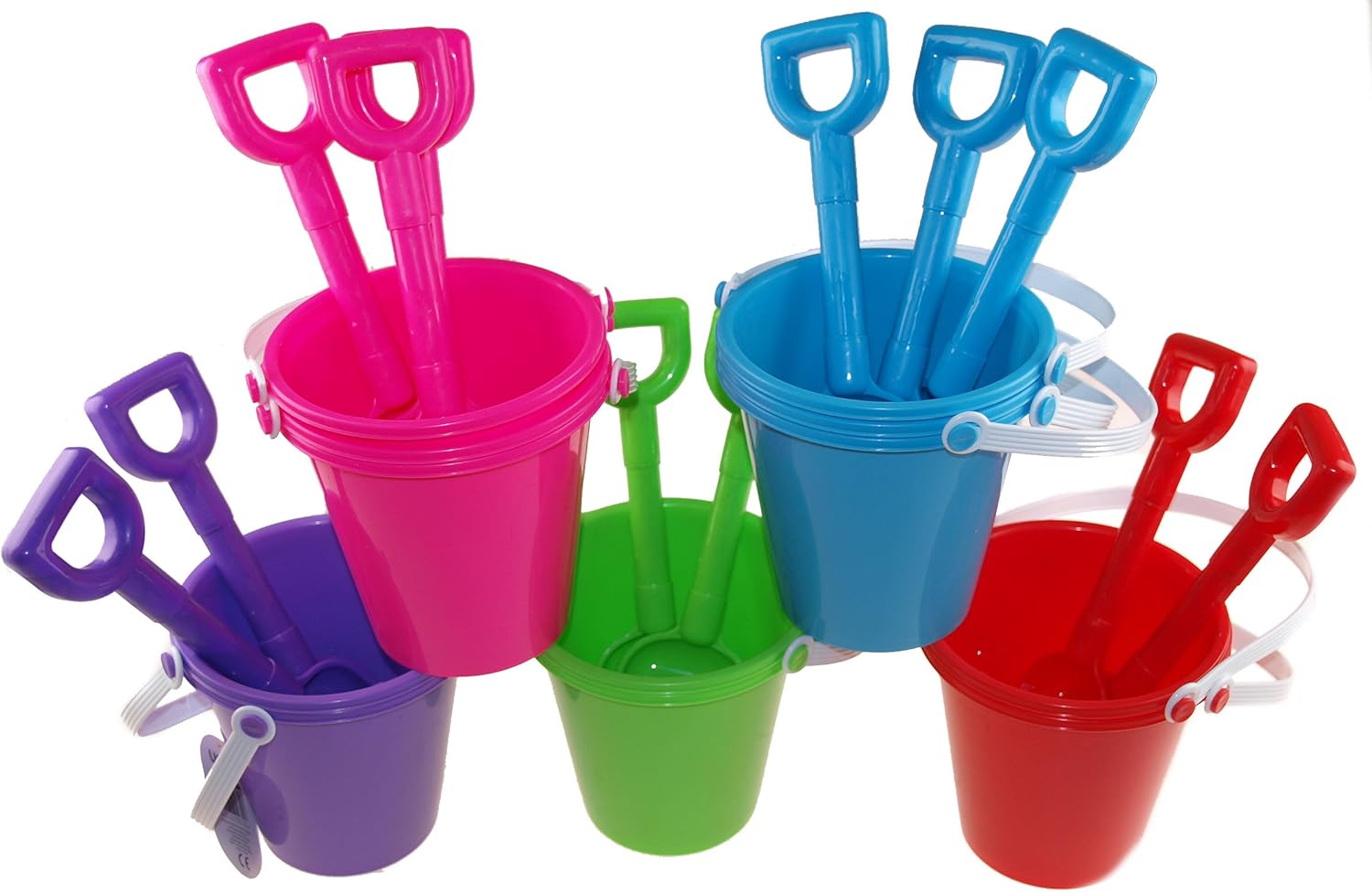 Blue Whale Gifts 12 x Beach Buckets And 