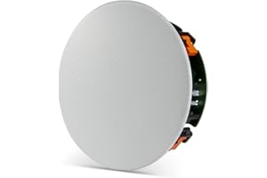 JBL Stage 280C - in-Ceiling Loudspeaker with 8" Polycellulose Cone Woofer, 1" Aluminum Dome Tweeter & Zero Bezel Grille - Eas