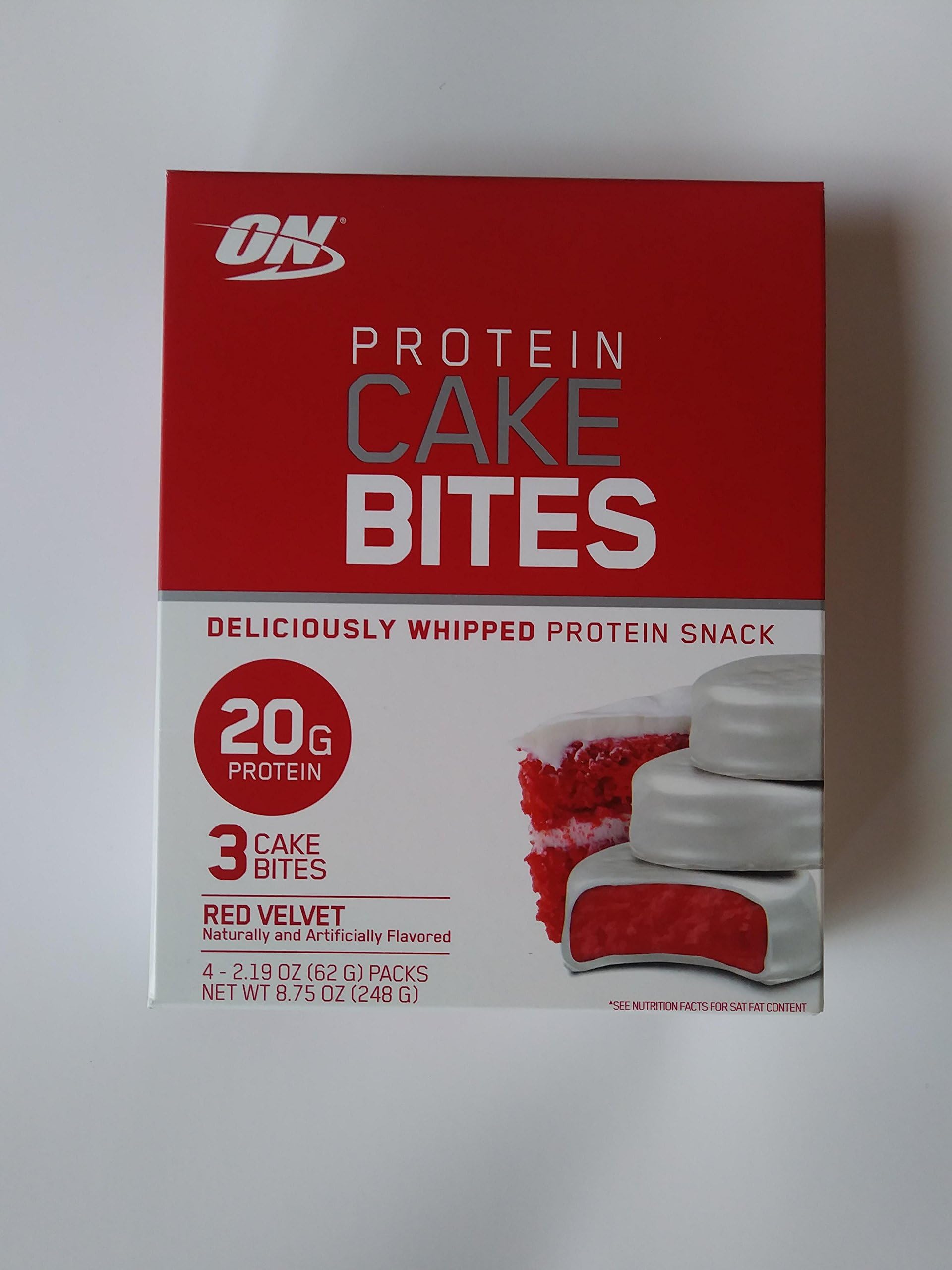 Red Velvet Protein Cake Bites