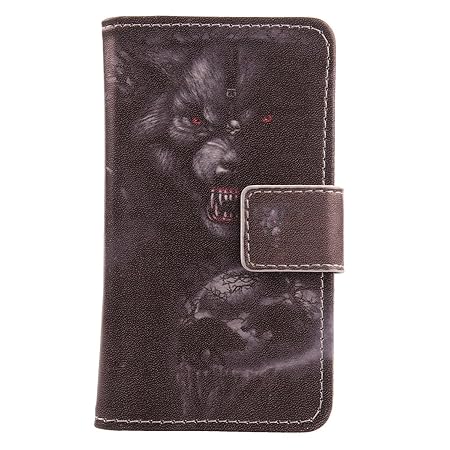 Lankashi PU Flip Leder Tasche Hülle Case Cover Schutz Handy Etui Skin Für Timmy M12 5.5' Bear Design
