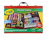 Crayola Masterworks Art Case (200+ Pcs), Art Set