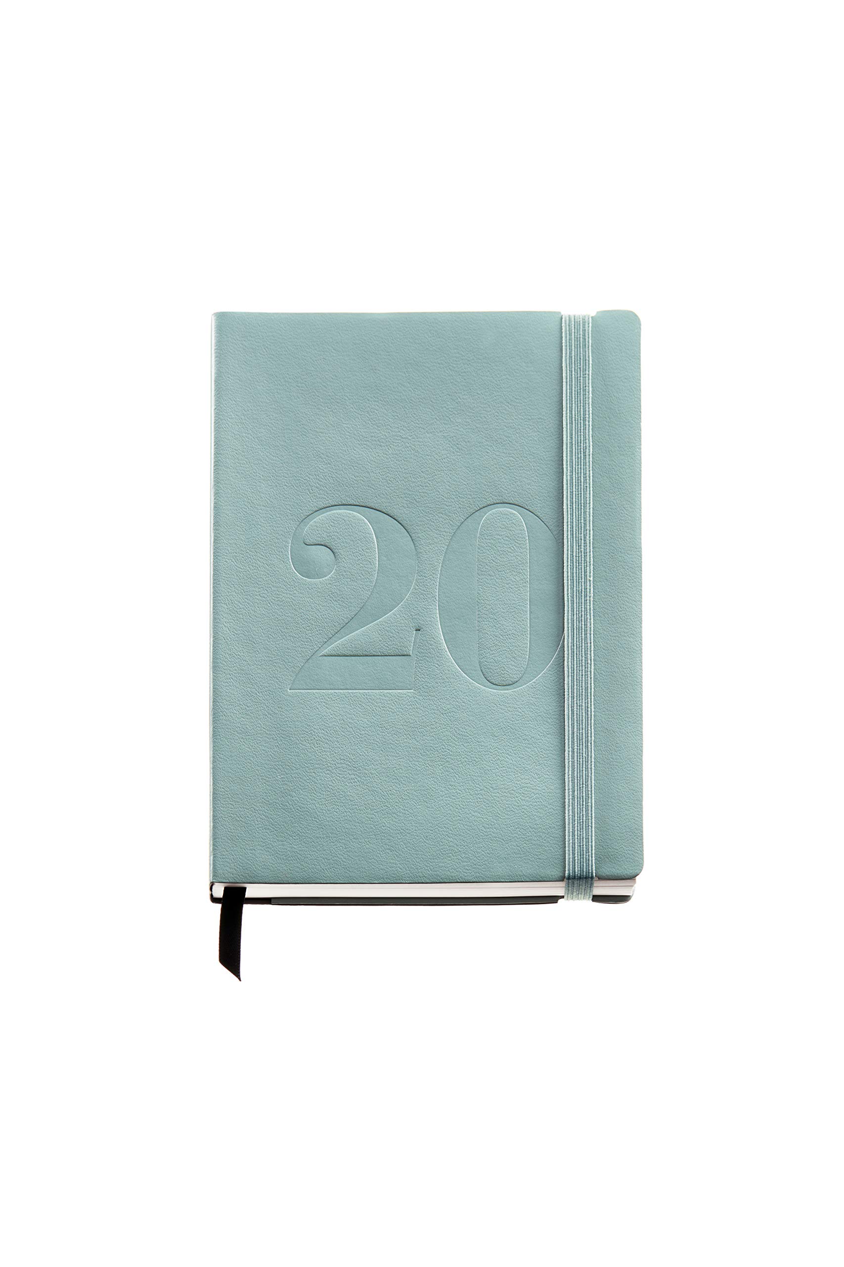 Miquelrius 33104 – 2020 Diary, Week to View Horizontal (122 x 168 mm), Minimal Green, Spanish