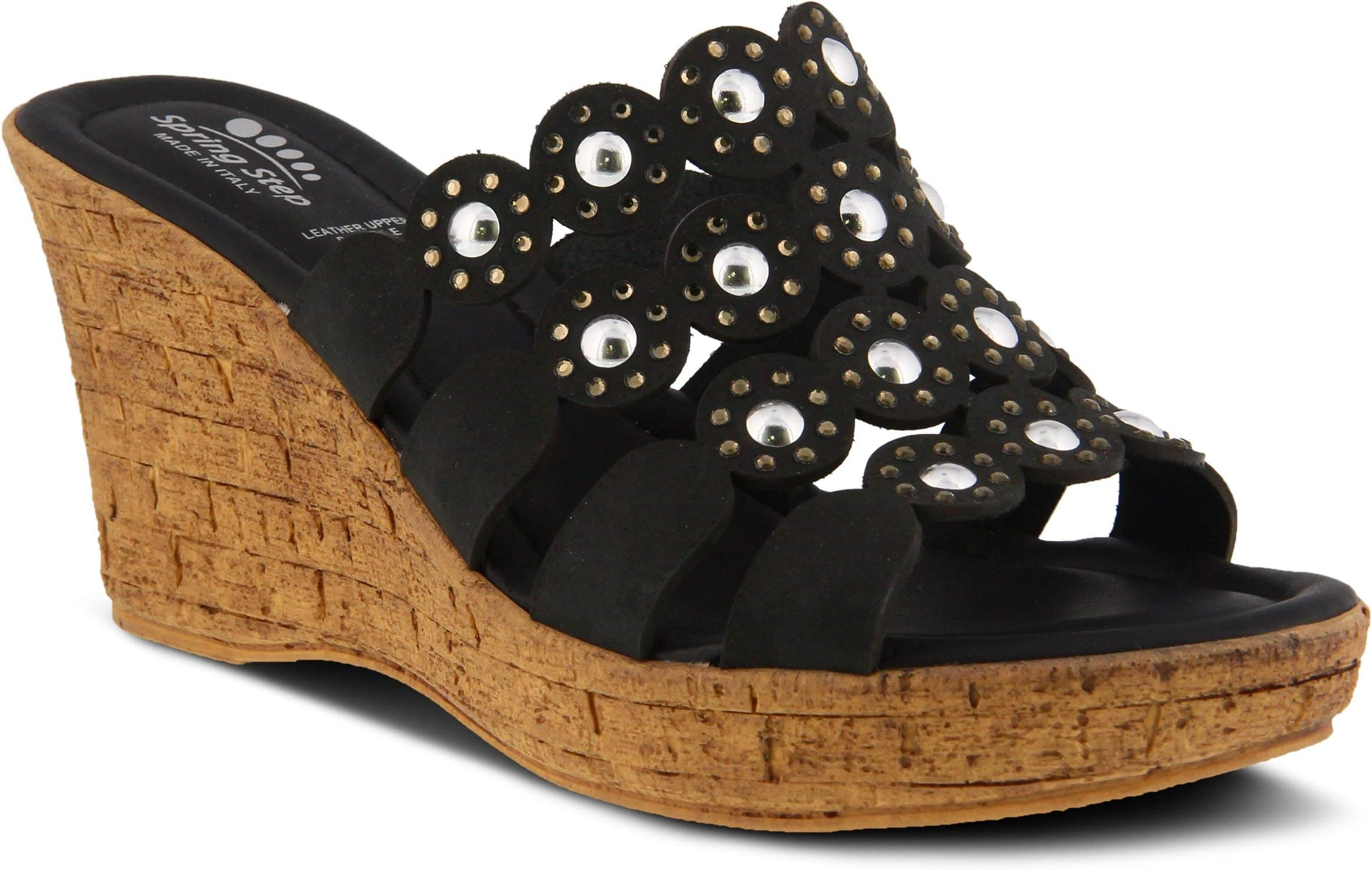 Spring Step Women's Alisma Nubuck Slide Sandal