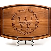 Personalized Cutting Board - Wooden Customized Gifts for Kitchen & Charcuterie - Custom Wedding, Newlyweds, Bridal Showers, Anniversary, Housewarming, Engagement Gift for Couples, Valentines Day Gifts