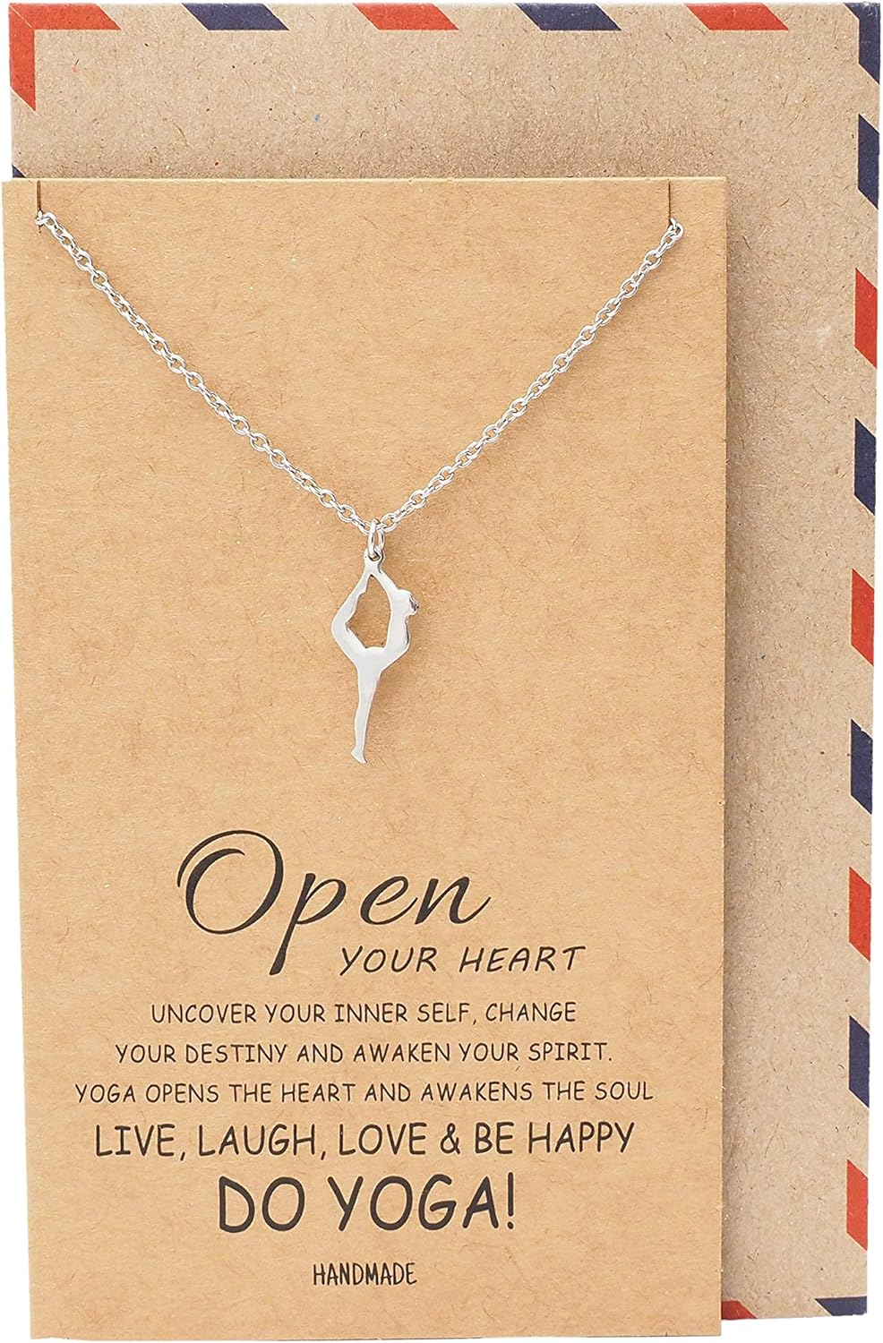 Amazon Com Quan Jewelry Nataraja Asana Lord Of The Dance Yoga Pose Pendant Necklace Meditation Jewelry With Greeting Card Clothing