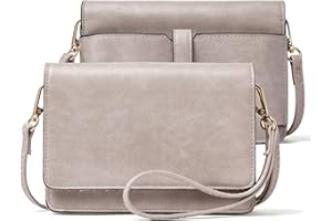 BROMEN Crossbody Bags for Women Small Cell Phone Shoulder Bag Wristlet Wallet Clutch Purse