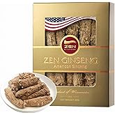 1 Box of Large Short American Wisconsin Ginseng Root (4oz) Performance & Mental Health for Men & Women