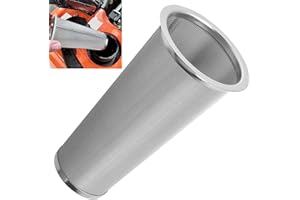 MWEDP Fuel Tank Filter Strainer (304 Stainless Steel cone shaped) for Kubota BX Series BX1500D BX1800D BX1830D 2200D 2230D Model - 3" OD on top, 2 3/4" under SS lip, 6" total length