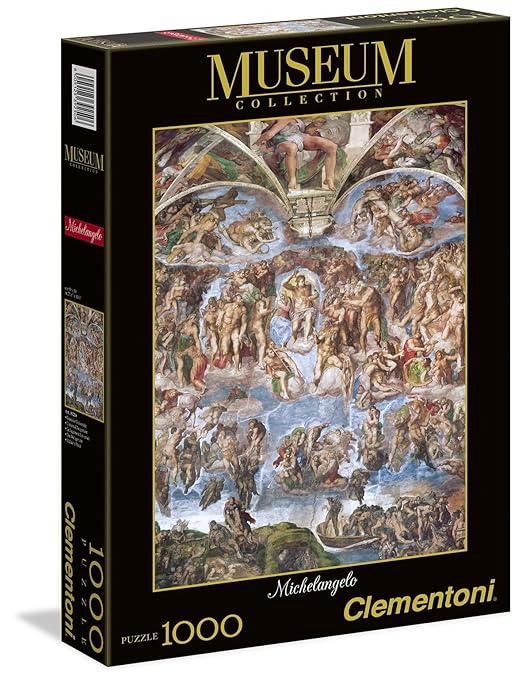 title=Clementoni 39250- Puzzle Museum Michelangelo G.U., 1000 pezzi