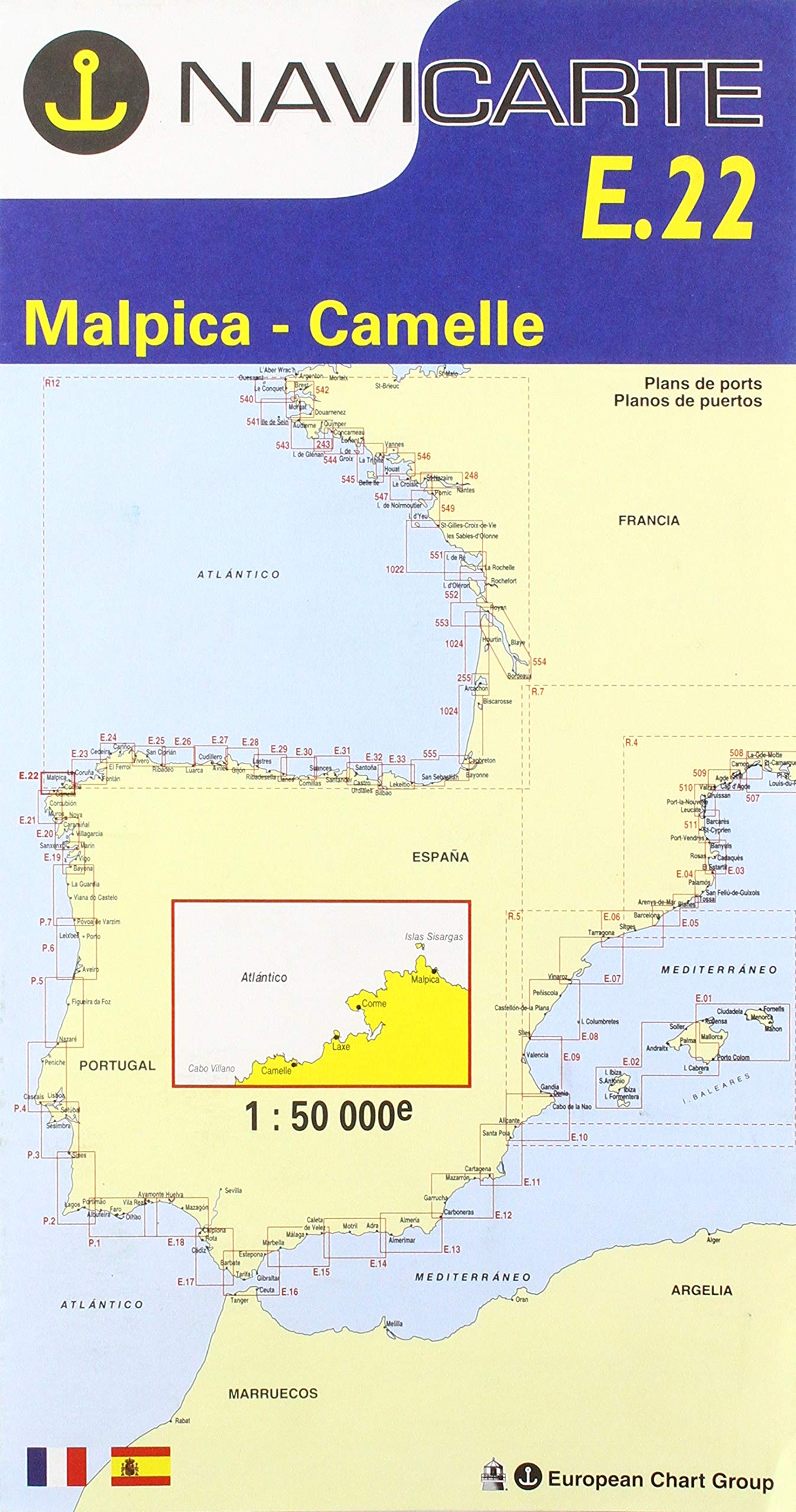 NAVICARTE SIMPLE E22 - MALPICA # CAMARIÑ