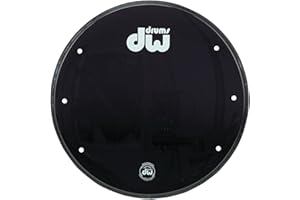 DRUM WORKSHOP DW Front Ported Bass Drumhead with Logo 22 in.