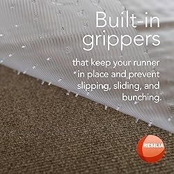 Resilia Low-Pile Carpet Runner - Non Slip Carpet