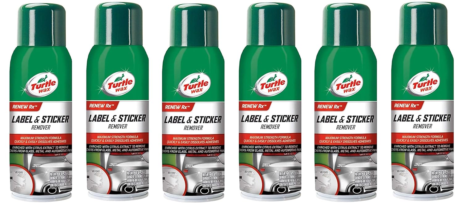 Turtle Wax Label And Sticker Remover 1stadenium
