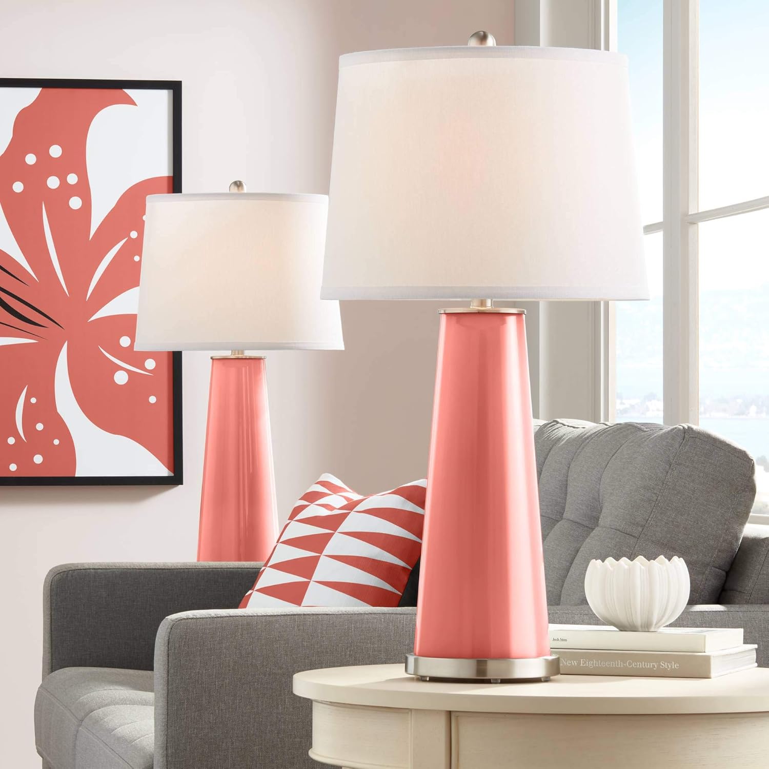 Best Lamp Shades For Table Lamps Large Coral