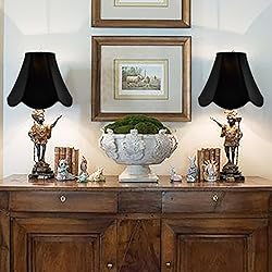 GO&SO Black Bell Lamp Shades
