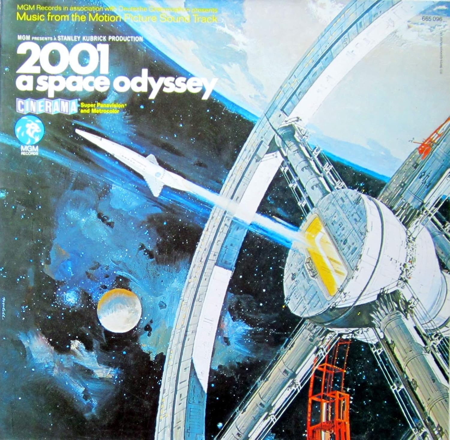 As Listed 2001 A Space Odyssey. Original soundtrack 1968. [Vinyl] Stanley Kubrick; Strauss