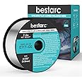 bestarc Flux Core Welding Wire, 0.035” E71T-GS Gasless MIG Wire, Mild Steel MIG Welding Wire with Low Splatter, 2-Pound Spool