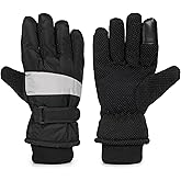 Mealah Winter Splashproof Ski-Gloves for Men Women - Cold Weather Touchscreen Snow Gloves for Cycling Driving