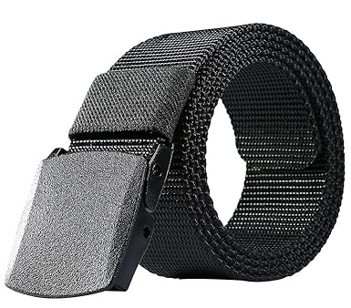 ALAIX Nylon 4.0CM Breite verstellbaren Guertel mit Doppel-Plastikwoelbungen Belt Nylongewebe Militaeroptik