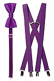 Tuxgear Boys Bow Tie and Suspender Set