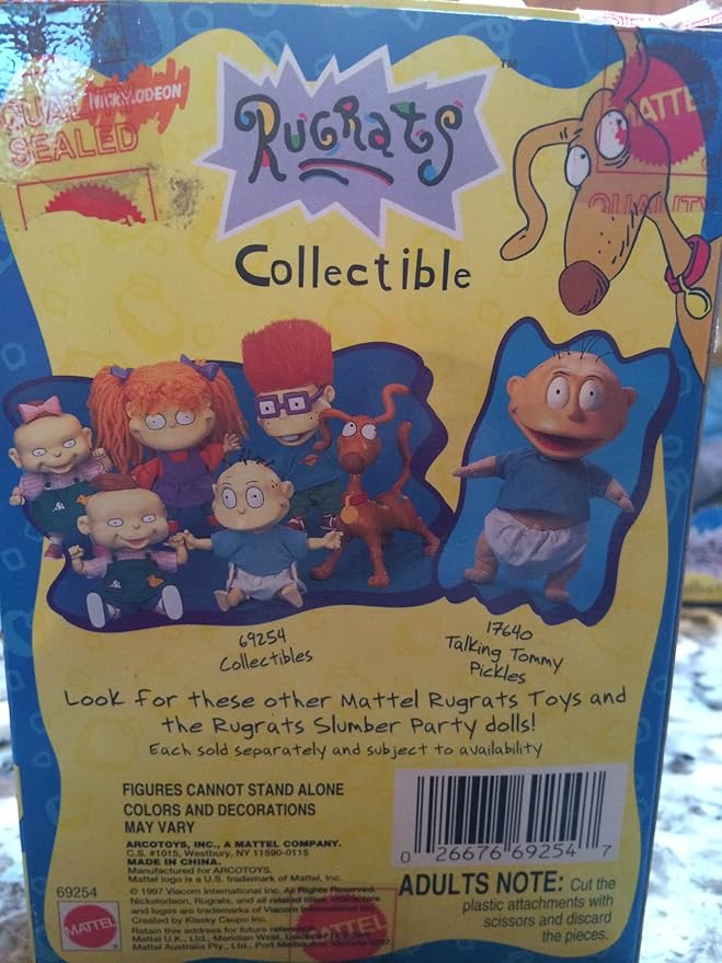 rugrats talking tommy doll