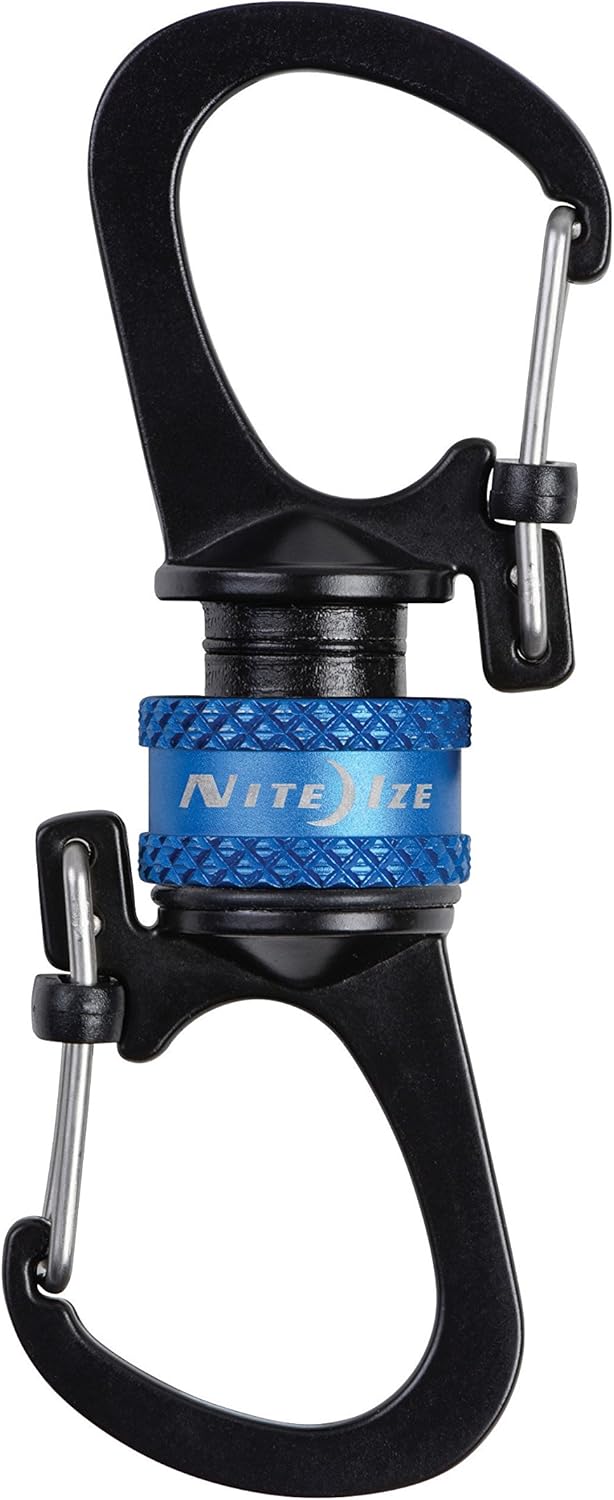 Nite Ize MSBL-03-R7 Carabiner, Blue: Nite Ize: Office Products