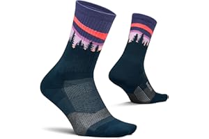 Feetures Trail Max Cushion Mini Crew Sock - Hiking Socks for Men & Women