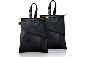 GNEGNI 2PCS Car Garbage Can, Hanging Car Trash Bag with Waterproof Leakproof Lining