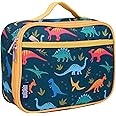 Wildkin Kids Insulated Lunch Box – Durable and Reusable for School & Travel - Jurassic Dinosaurs