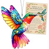 Hummingbird Gifts for Women - Meaningful Decorative Hummingbird Keepsake - Valentine's with Story Card Hummingbirds Valentines Birthday Gift for Mom Her