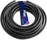 1STec 10m 20mm External 14mm Internal Conduit Ducting Hose Pipe Channel for view 1