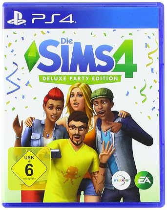 Die Sims 4 Deluxe Party Edition Playstation 4 Amazon De Games