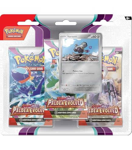 Amazon.com: Pokemon TCG: Pokemon Scarlet & Violet SV02 Paldea