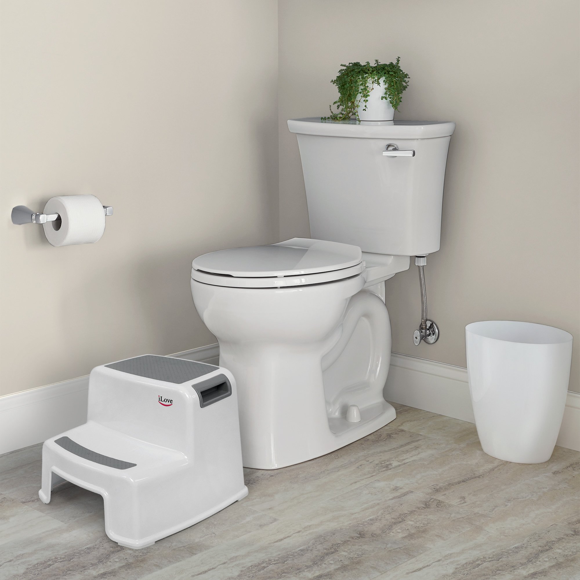 2 Step Stool for Kids (2 pack) Toddler Stool for Toilet Potty