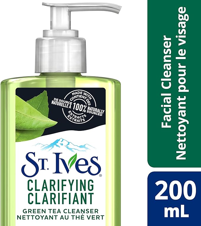 st ives clarifying green tea cleanser