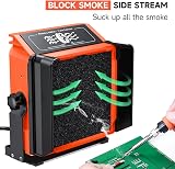 Preciva Soldering Fume Extractor UK Plug, 8 Active Carbon Filters, 2 Clips view 4