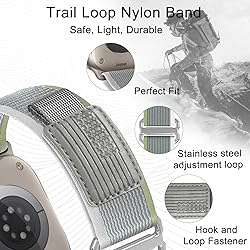 Trail Loop Nylon Band - Compatible with Apple Watch