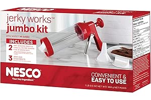 Nesco BJX-5, Jerky Works Jumbo Kit, Red